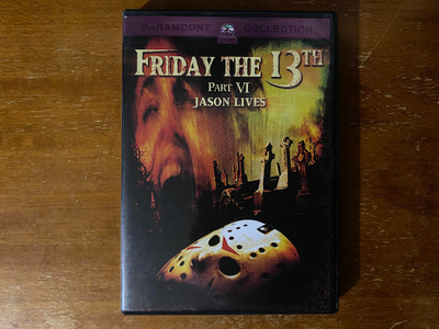 Friday The 13Th Part VI6 Jason Lives DVD