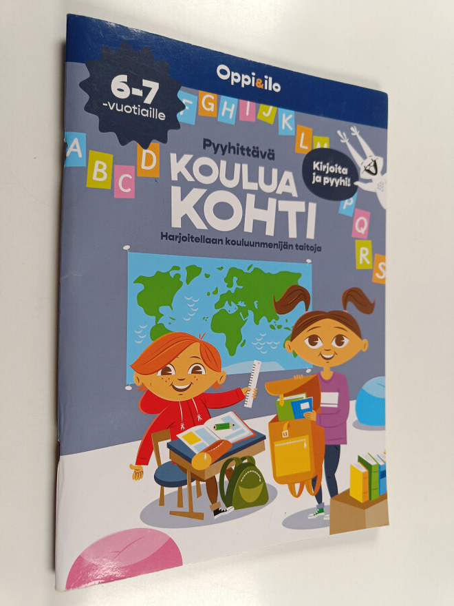 Sonja Laitila : Pyyhittävä kohti koulua -puuhakirja 5-7v ...