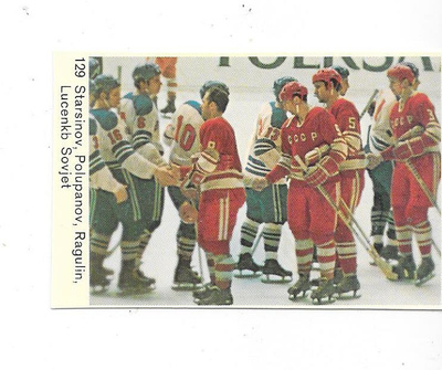 1970 SWE Mästar Serie #129 Starsinov , Ragulin jne CCCP