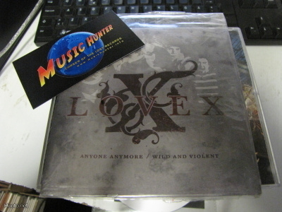 LOVEX - ANYONE ANYMORE / WILD AND VIOLENT CD SINGLE SLEEVE
