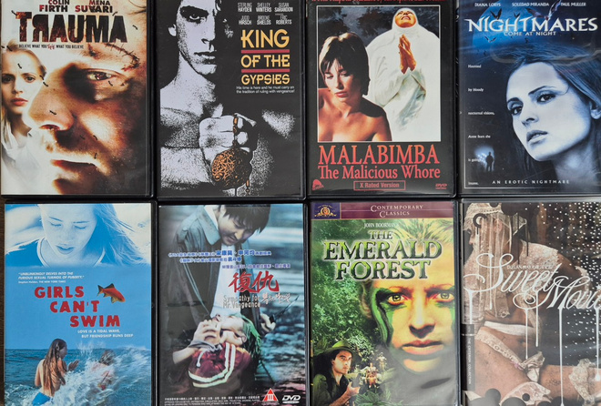 8 KPL ALUELUKITTUJA ELOKUVIA  -DVD