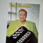 TONY MONTANA nimmaroitu fanikortti ( Sis.postikulut ) - pikkukuva 1