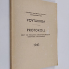 Suomen lakimiesliiton XII lakimiespäivien pöytäkirja 1961 - pikkukuva 1