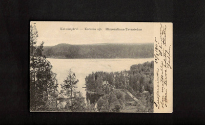 Hämeenlinna, Katumajärvi, näkymä järvelle