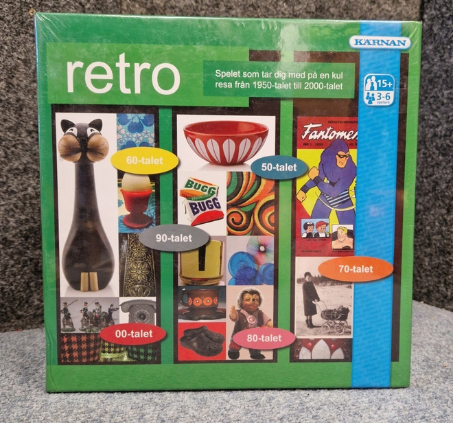 Retro Peli ruotsinkielinen .UUSI