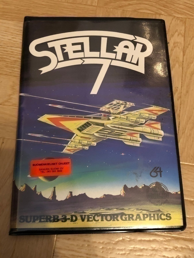 Commodore 64: Stellar 7 *disk*