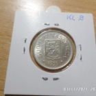 100  mk 1959  Hopeaa  Kulkematon  lyöntikiiltoinen Kl 9 - pikkukuva 2