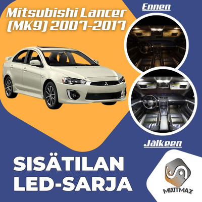 Mitsubishi Lancer (MK9) Sisätilan LED-sarja 6-os