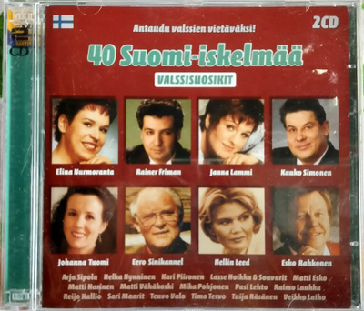 40 SUOMI-ISKELMÄÄ -VALSSISUOSIKIT-2CD, v.2004 VL-Musiikki Oy