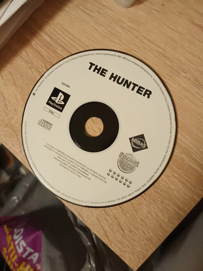 SLES-03210 Sony playstation The Hunter PAL L videopeli