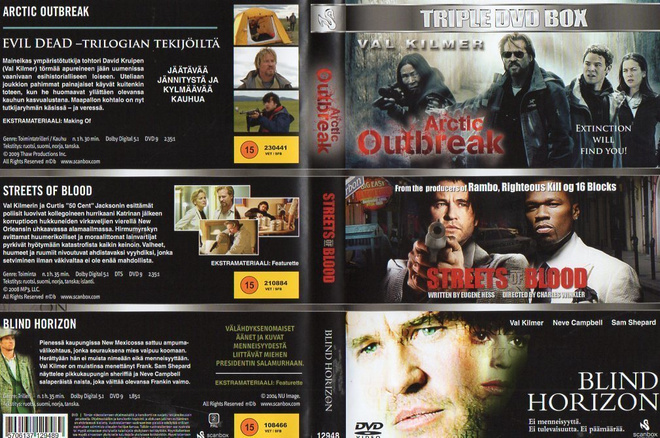 Arctic Outbreak / streets of blood / blind horizon	(24 047)