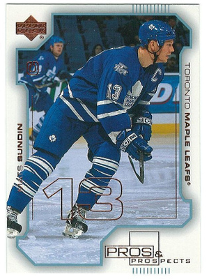 00-01 Upper Deck Pros & Prospects #81 Mats Sundin