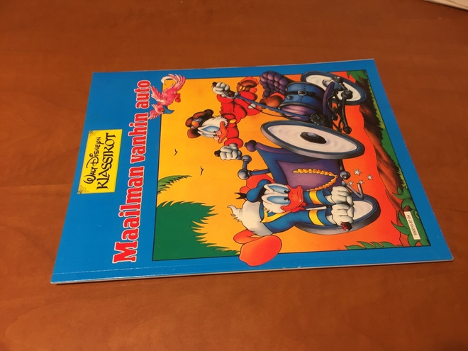 DISNEY AKU ANKAN PARHAAT MAAILMAN VANHIN AUTO HYVÄ