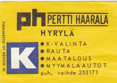 Hyrylä, Pentti Haarala   b353