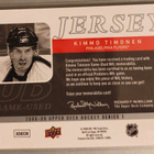 Kimmo Timonen 2008-09 UD Game Jersey - pikkukuva 2