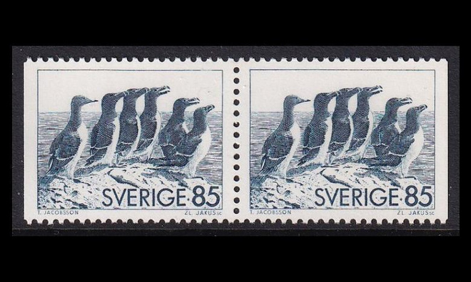 Ruotsi 937DD ** Etelänkiisla lintu (1976)