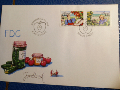ÅLAND EPK FDC 1/1998: Maatalous sarja