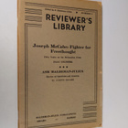 E. Haldeman-Julius : Reviewer's Library Number 4 (Joseph ... - pikkukuva 1