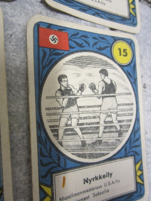 KERÄILYKORTTI BERLIININ OLYMPIALAISTA 1936