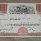 Osakekirja Yhdysvallat Tri-Continental Corporation 1967 - pikkukuva 1