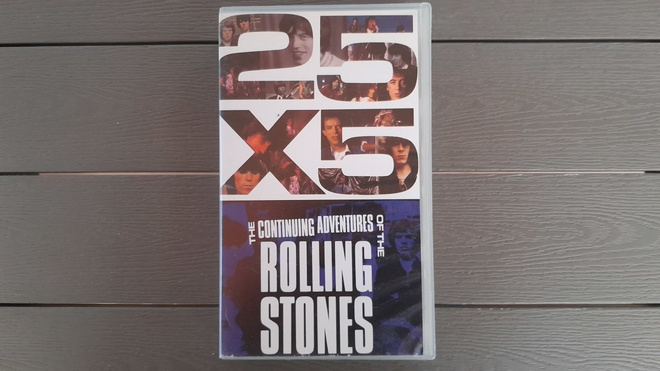 VHS: 25X5: The Continuing Adventures Of The Rolling Stones