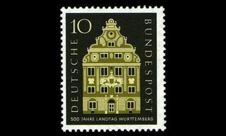 Saksa 279 ** Württembergin osavaltiopäivät (1957)
