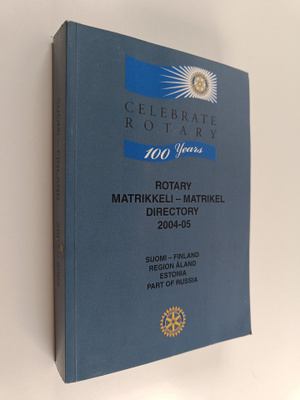 Rotary matrikkeli - matrikel 2004-05 : piirit 1380, 1390,...