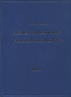 R. Eklund: Suomen apteekkarit 1964 - Finlands apotekare