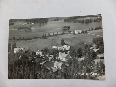 VANHA Postikortti Ruovesi 1950-l Karhumäki
