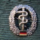Bundeswehr. Barettimerkki. Lääkintäjoukot - pikkukuva 1