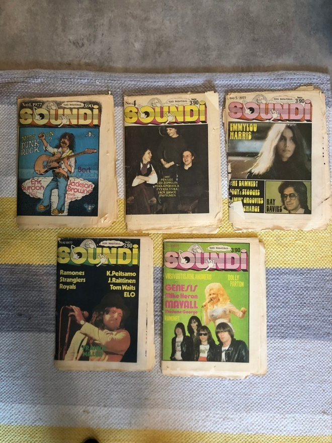 Soundi 1977, 5 kpl.