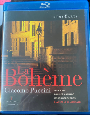 Puccini: La Boheme blu-ray