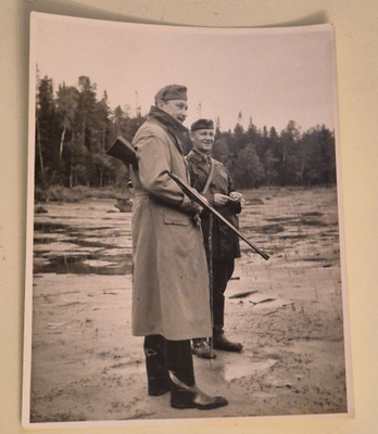 Aito valokuva, Mannerheim ja Raappana