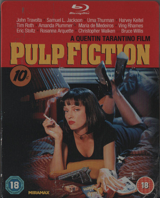 IMDb Top250 #9: Pulp Fiction • B dts-HD • UK SteelBook