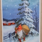 Stina Broome: Pukki lahjasäkin kanssa, p. 1945 Suomeen - pikkukuva 1