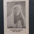 1 Valkoinen Sheikki kortti - pikkukuva 1