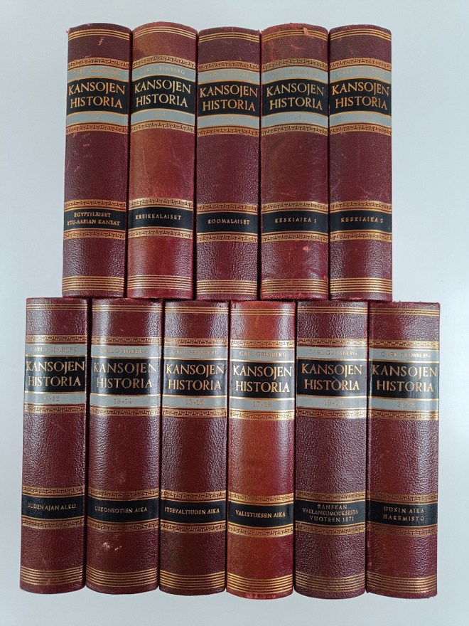 Carl Grimberg : Kansojen historia 1-22