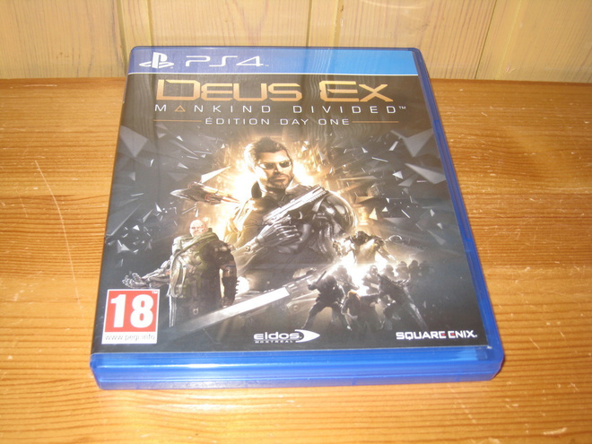Deus Ex Mankind Divided Day One Edition Ps4