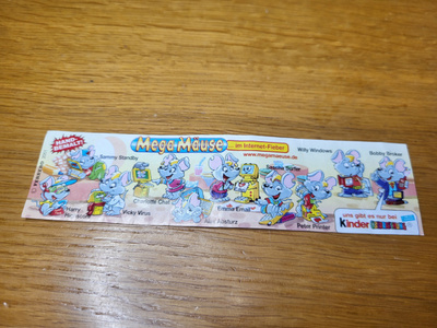 Kinder paperi Mega Mäuse