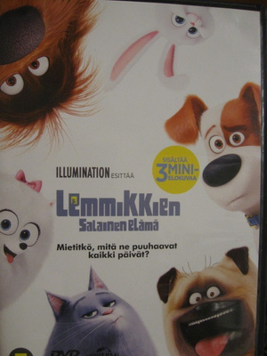 LEMMIKKIEN SALAINEN ELÄMÄ 1 DVD