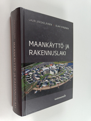 Lauri Jääskeläinen : Maankäyttö- ja rakennuslaki