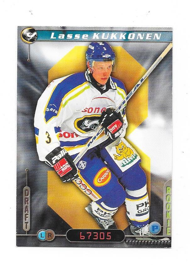 2000-01 CardSet #180 Lasse Kukkonen Kärpät