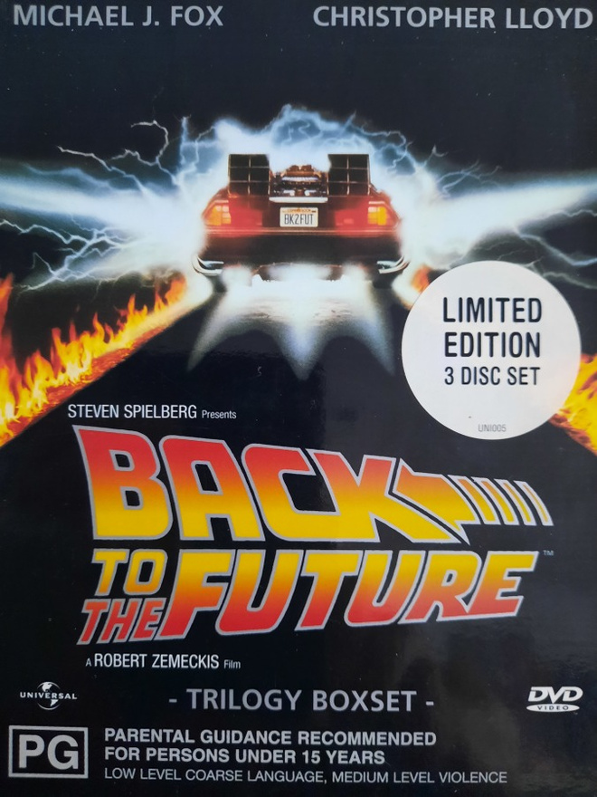 Paluu tulevaisuuteen - Back to The Future Trilogia -DVD