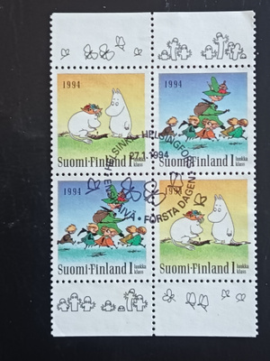 -94 Muumeja. EP-leimattu