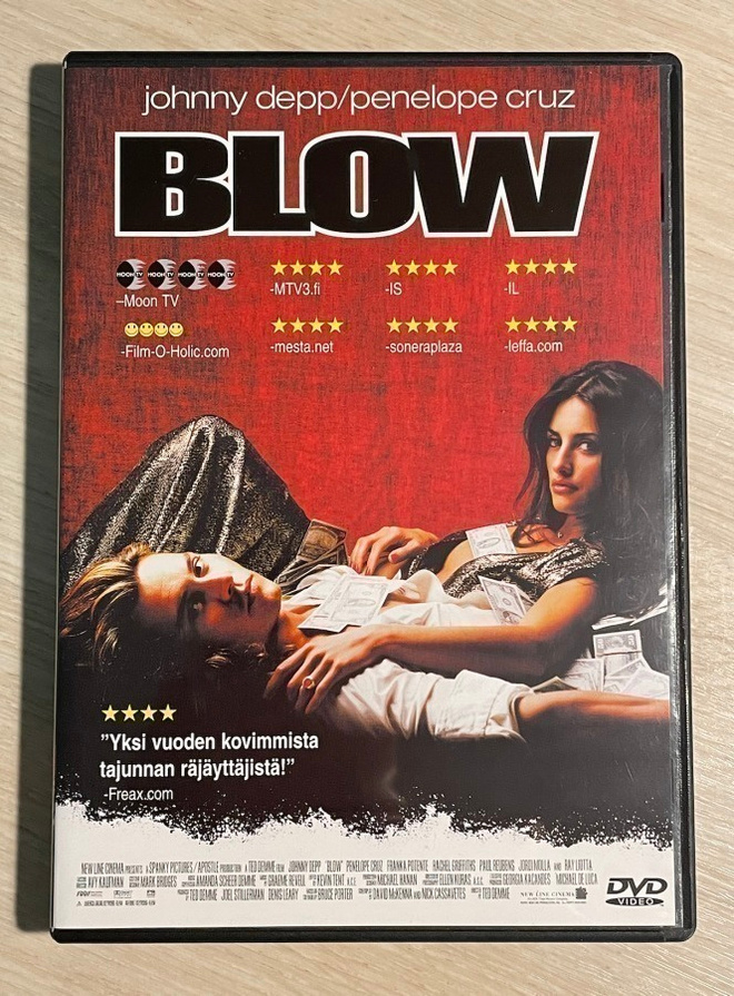 Blow (2001) Johnny Depp & Penélope Cruz