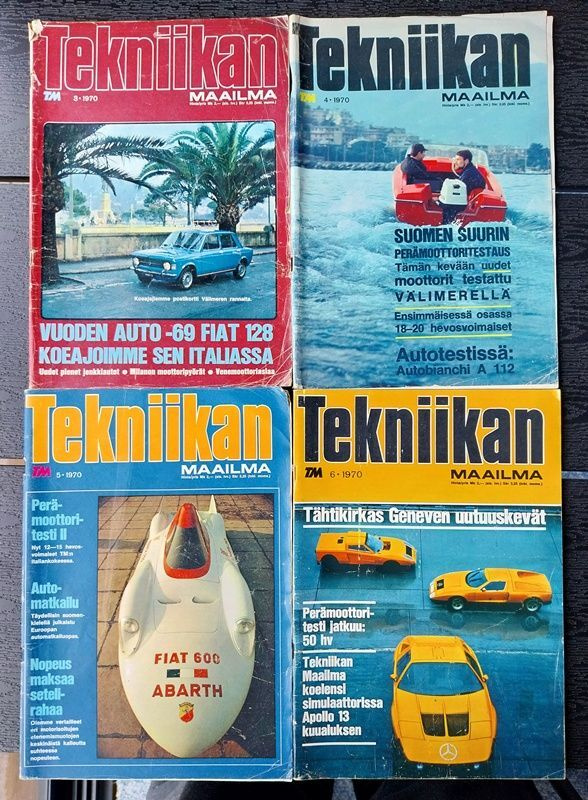 TM Tekniikan Maailma 1970 9 lehteä