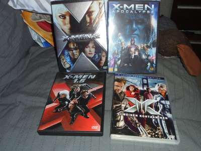 DVD X-Men elokuvia 4 kpl