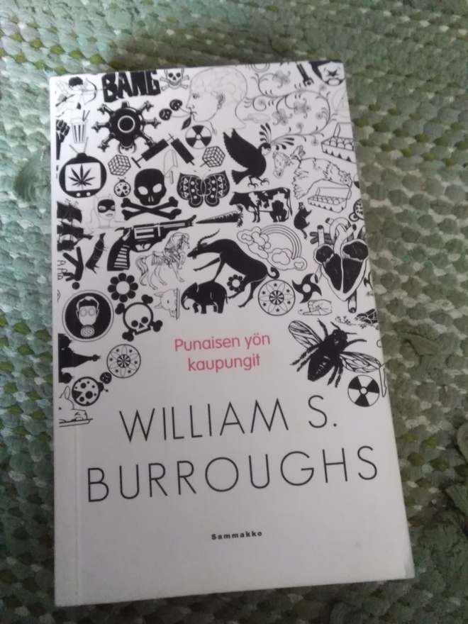 William S. Burroughs: Punaisen yön kaupungit -pokkari-