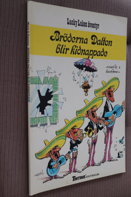 Morris & Goscinny : Bröderna Dalton blir kidnappade Lucky Lu