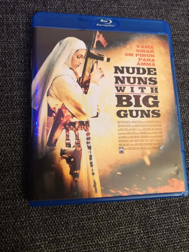 Nude nuns with big guns blu-ray